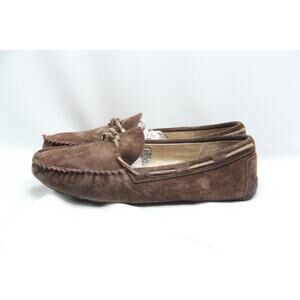 UGG Dakota Slippers Loafer Shoes Women’s US 9 Dark Chestnut Brown Moc Toe 1650